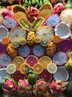 In den Markthallen von Las Palmas ist es wundervoll bunt.